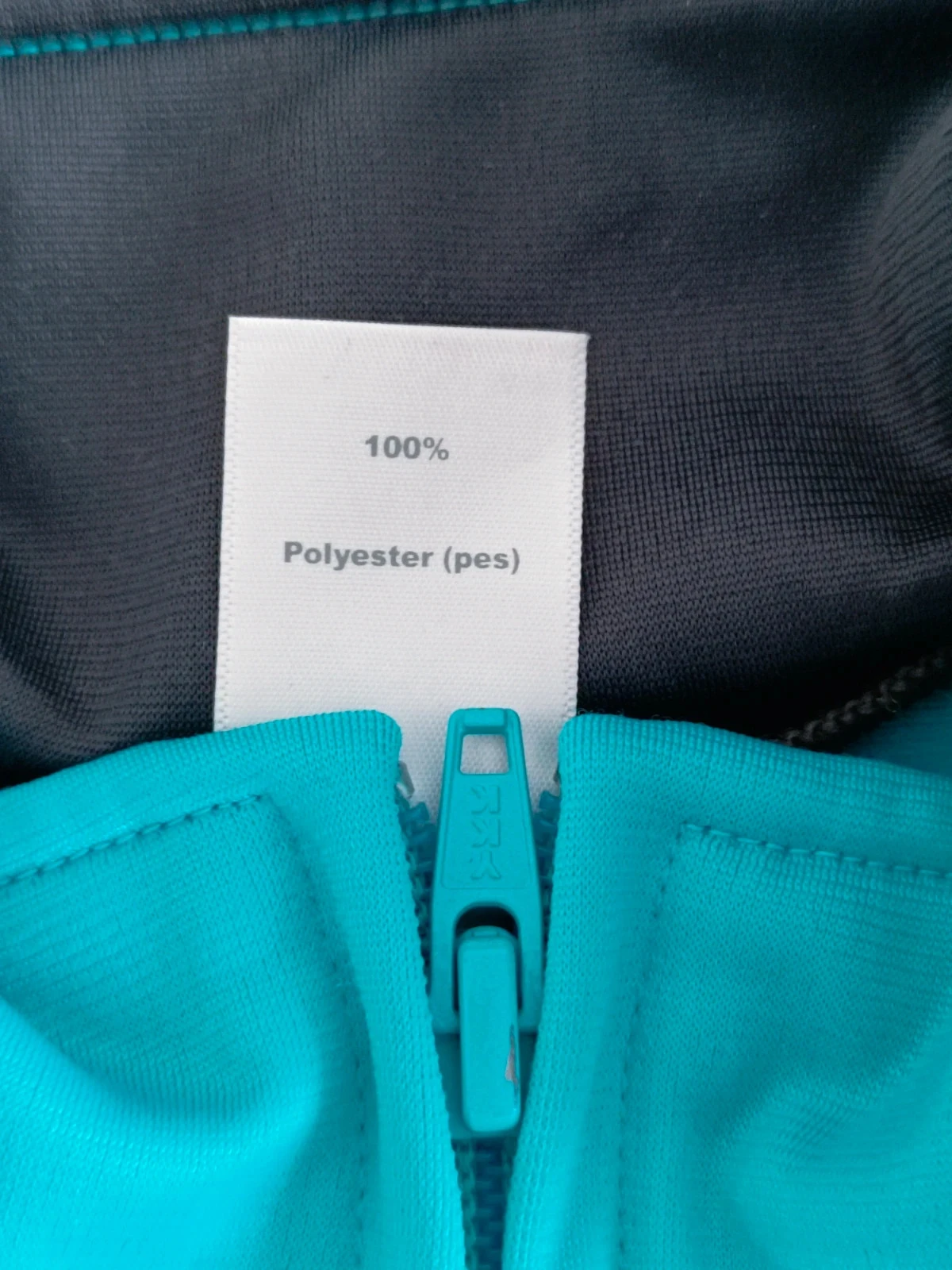 Casaco/manteau/abrigo/jas - cappotto com fecho azul turquesa da Domyos 12 anos – photo 7